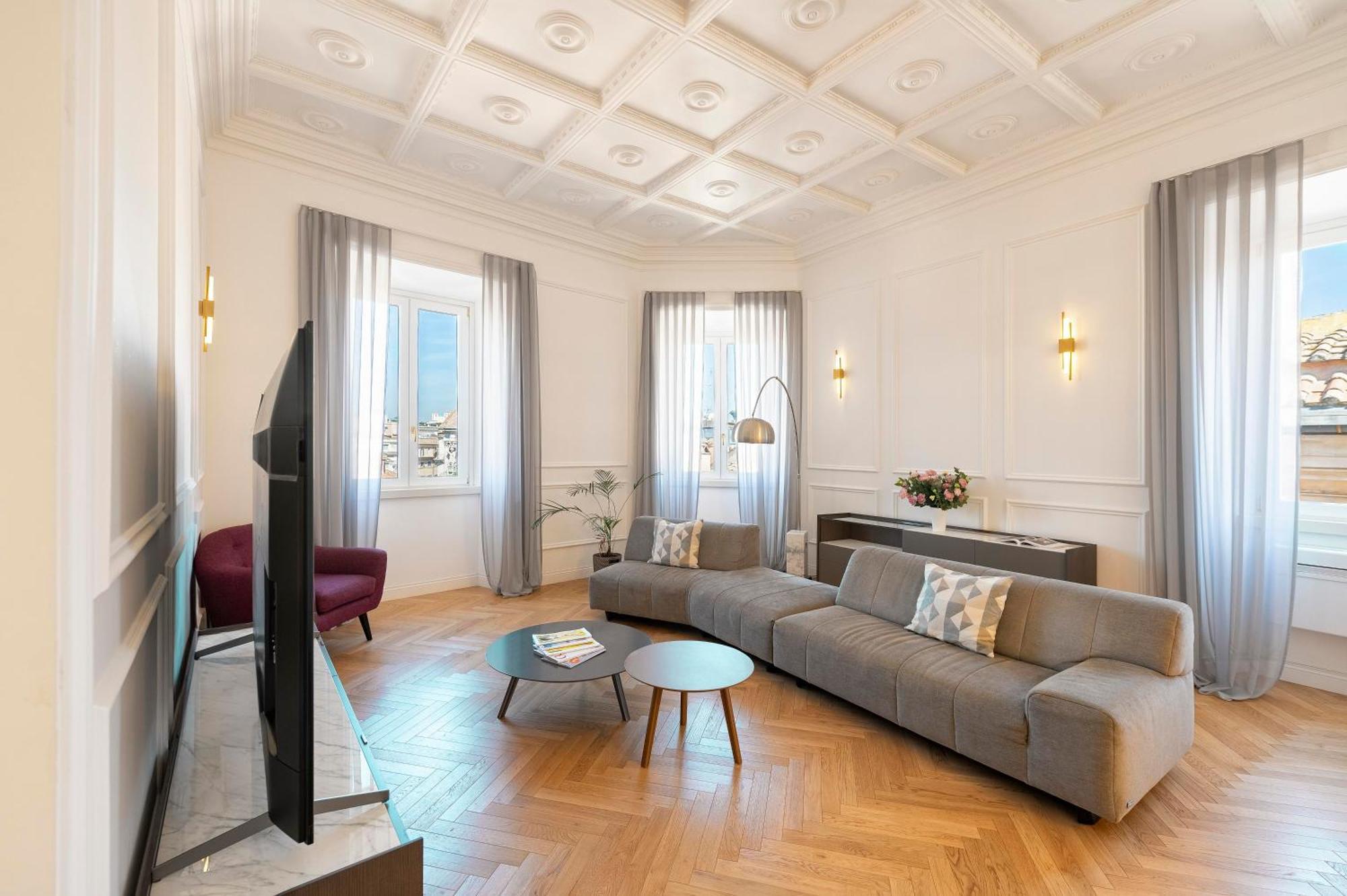 Sjr Luxury Apartment Trevi Fountain Roma Eksteriør bilde